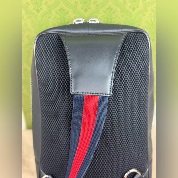 Gucci Web Strap Sling Bag GG Coated Canvas Small. - Picture 13 of 14